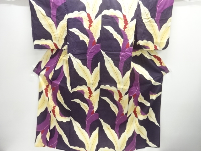 JAPANESE KIMONO / YUKATA / COTTON / KOBAI